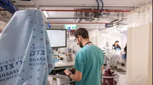 המחלקה התת-קרקעית בבית החולים שערי צדק בירושלים, 'שאגת הארי', אפריל 2026