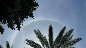 תופעת "קשת סביב השמש", בית אלפא.