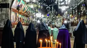 ארמנים ברובע הארמני בירושלים