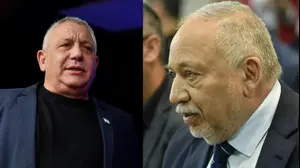מפוצלת גדי איזנקוט אביגדור ליברמן