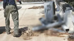 הזירה שבה אותר כלי טיס בלתי מאויש בגליל המערבי. 8 במאי 2026