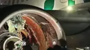 נוסע נשאב לתוך מנוע של מטוס חברת פרונטיר איירליינס