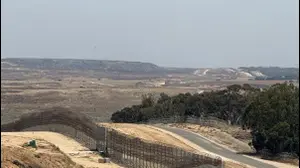 סיור בגבול רצועת עזה