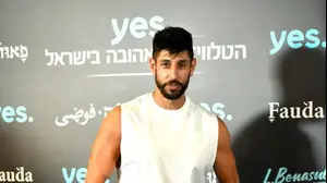 עידן עמדי באירוע השקת העונה החמישית של הסדרה "פאודה", אולם סמולרש באוניברסיטת תל אביב, 10 במאי 2026