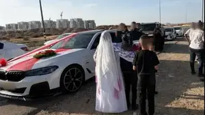 המשטרה פשטה על שיירת החתונה - ועצרה שני שב"חים