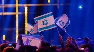 דגלי ישראל בקהל, חצי גמר אירוויזיון 2026, וינה, אוסטריה, 12 במאי 2026