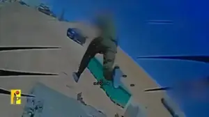 סרטון שחיזבאללה צילם מרחפן בזמן תקיפת חיילי צה"ל בלבנון