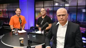 רפי בן שטרית עם ברק סרי ויהודה שלזינגר