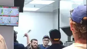 אירוע אלימות ברשת מזון מוכרת באילת