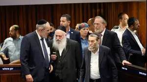הצבעת פיצול תפקיד היועמ"ש, מליאת הכנסת, 15 ביולי 2026