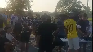 תקיפת אוהדי בית"ר ירושלים לפני המשחק מול א.א.ק לרנקה