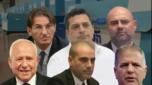 עמיחי שיקלי, יואב קיש, אבי דיכטר, אופיר כץ, בועז ביסמוט ואמיר אוחנה