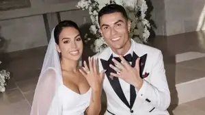 כריסטיאנו רונאלדו התחתן עם ג'ורג'ינה רודריגס