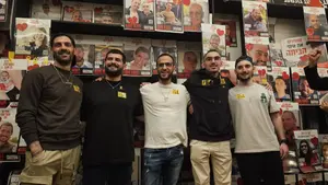 רום ברסלבסקי הגיע במפתיע לכיכר וסיפר: "בעזה - החלום שלי היה להגיע לפה"