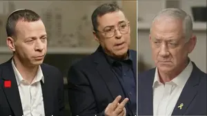 סגל וכספית התעללו בבני גנץ. באיזשהו שלב הלב כמעט יצא אל המסכן הזה