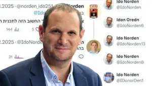 כשאתה גם הכותב וגם הקהל: ראש הסגל של רה"מ נתפס מגיב לעצמו ומוחא כפיים