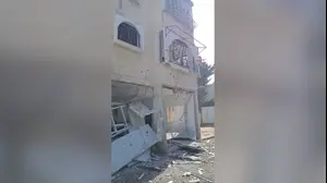 הירי מלבנון: אישה כבת 60 נפצעה באורח קל מפגיעה ישירה במבנה בנהריה