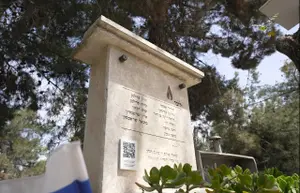 הנגשת זיכרון הנופלים באמצעות סריקת ברקוד באתר ההנצחה בירושלים