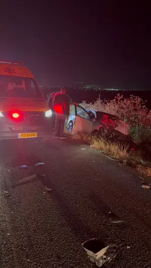 תאונה קטלנית בסמוך למגדל העמק: אדם נהרג ושישה נפצעו