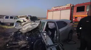 תאונת דרכים קטלנית בסמוך ליישוב חורה: הרוג ו-3 פצועים קשה
