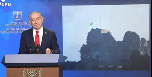 נתניהו אחרי כיבוש הבופור: 