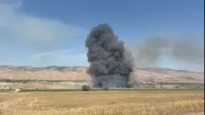 חשד להצתות ביהודה ושומרון: שריפות פרצו בשלושה מוקדים סמוך להר ברכה - המפעל המוכר בסכנה