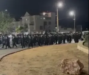 בתגובה למעצר החשוד בהפרת הסדר מול ביתו של סולברג: מאות חוסמי