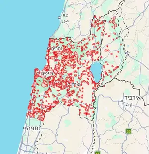 צה"ל הודיע רשמית: שוגרו טילים מאיראן לעבר ישראל