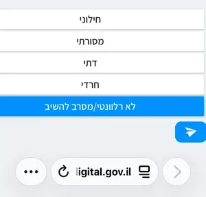 "למה זה עניינו של מישהו?": הפקיד צוואה באתר הממשלתי ונשאל אם הוא חילוני או דתי