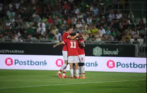 חגיגות גדולות בהפועל תל אביב: "עברנו מפלצת". ויש גם מסר