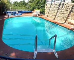 היינו האורחים היחידים במלון המקסים הזה, וזה היה שובר לב