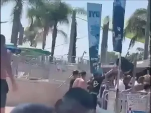 12 חשודים נעצרו בקטטה בימית 2000 בחולון; שני מאבטחים נפצעו