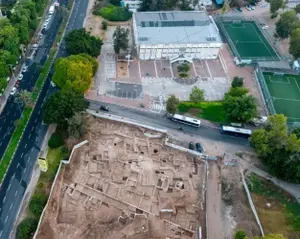 מתחת לחניון של אצטדיון וינטר: עיר בת 1,300 שנה נחשפה ברמת גן