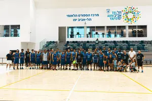מפגש מרגש באימון נבחרת ישראל עם מתמודדי פוסט טראומה