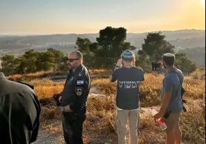 שריפה פרצה בדרום הר חברון – צוותי הכיבוי בזירה השיגו שליטה על האש
