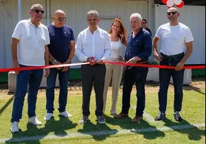 אחרי 15 שנה: הפועל רמת גן חנכה מתחם אימונים חדש