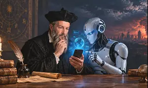 האם נוסטרדמוס הזהיר מפני AI? הנבואה העתיקה נשמעת פתאום מפחידה במיוחד