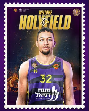 בעקבות הפציעות: הפועל חולון החתימה את טי.ג'יי הוליפילד