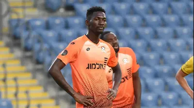 אבובקאר קייטה שחקן סקציה נס ציונה. ברני ארדוב