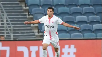 שאפי סוליימאנוב, שחקן הפועל באר שבע. ברני ארדוב