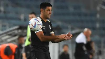 אליניב ברדה, מאמן הפועל באר שבע. ברני ארדוב