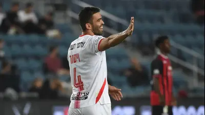 שחקן הפועל באר שבע מיגל ויטור. ברני ארדוב