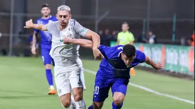 עומר אצילי מכבי חיפה מול עירוני קרית שמונה. דני מרון