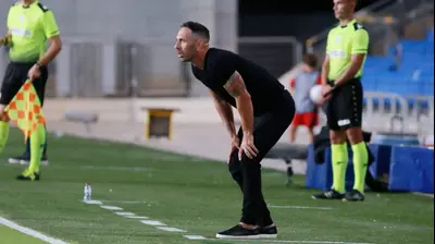 אסף נימני, מאמן הפועל חדרה. קובי אליהו