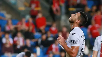 מוחמד חטיב, שחקן הפועל חדרה. קובי אליהו