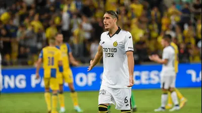 עומרי גנדלמן, שחקן מכבי נתניה. ברני ארדוב