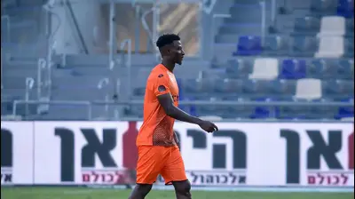 מוחמד אוסמן, שחקן סקציה נס ציונה. אריאל שלום