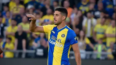 יונתן כהן, שחקן מכבי תל אביב. אריאל שלום