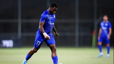 ג'וזף אמבונג שחקן עירוני קרית שמונה. מאור אלקסלסי