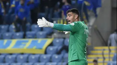 יוסי גינזבורג, שוער סקציה נס ציונה. ברני ארדוב